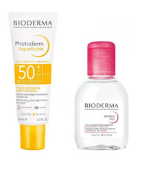 BIODERMA - BİODERMA PHOTODERM AQUAFLUİD SPF50+ 40 ML SENSİBİO H2O 100 ML HEDİYE