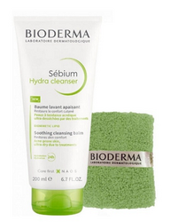 BIODERMA - BİODERMA SEBİUM HYDRA CLEANSER 200 ML BİLEK HAVLUSU HEDİYELİ