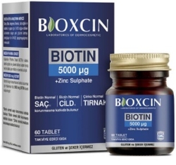 BIODERMA - BIOXCIN BIOTIN 5000 MCG 60 TABLET
