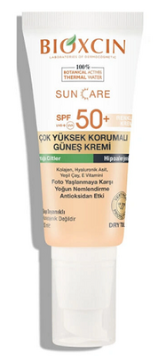 Bioxcin Sun Care Yağlı Ciltler için Güneş Kremi SPF 50+ 50 ml - Renkli