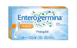 ENTEROGERMINA - ENTEROGERMINA TAKVİYE EDİCİ GIDA YETİŞKİN 50 ML (5ML X10 FLAKON)