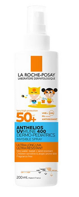 La Roche Posay Anthelios Dermo Pediatrics Invisible Spray Spf 50+ 200 ml