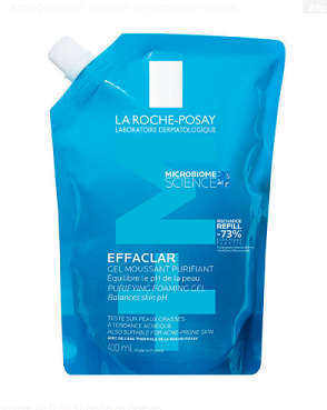 LA ROCHE POSAY EFFACLAR YAĞLI CİLTLER İÇİN TEMİZLEME JELİ 400 ML REFİLL