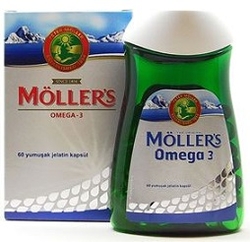 MOLLERS - MOLLER'S OMEGA 3 TAKVİYE EDİCİ GIDA 60 YUMUŞAK KAPSÜL