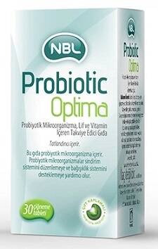 NBL PROBIOTIC OPTIMA 30 ÇİĞNEME TABLETİ