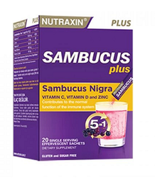 NUTRAXIN - NUTRAXIN SAMBUCUS PLUS 20 EFV ŞASE