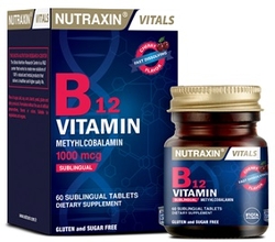 NUTRAXIN - NUTRAXIN VİTAMİN B12 60 TABLET