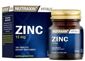 NUTRAXIN ZINC 15 MG 100 TABLET