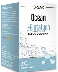 ORZAX - ORZAX OCEAN L-GLUTATHIONE 250 MG 30 TABLET TAKVİYE EDİCİ GIDA