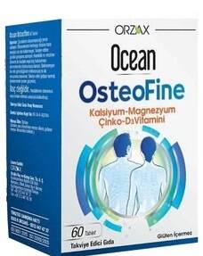 ORZAX OCEAN OSTEOFINE TAKVİYE EDİCİ GIDA 60 TABLET