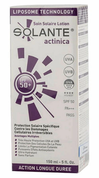 Solante Actinica Sun Care Lotion SPF 50+ 150 ml