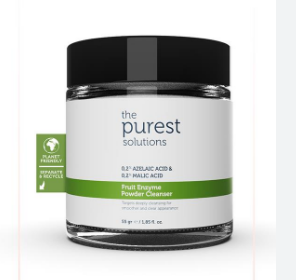 THE PUREST SOLUTIONS FRUIT ENZYME POWDER CLEANSER 55 GR