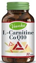 VOONKA L-CARNITINE COQ10 TAKVİYE EDİCİ GIDA 32 KAPSÜL